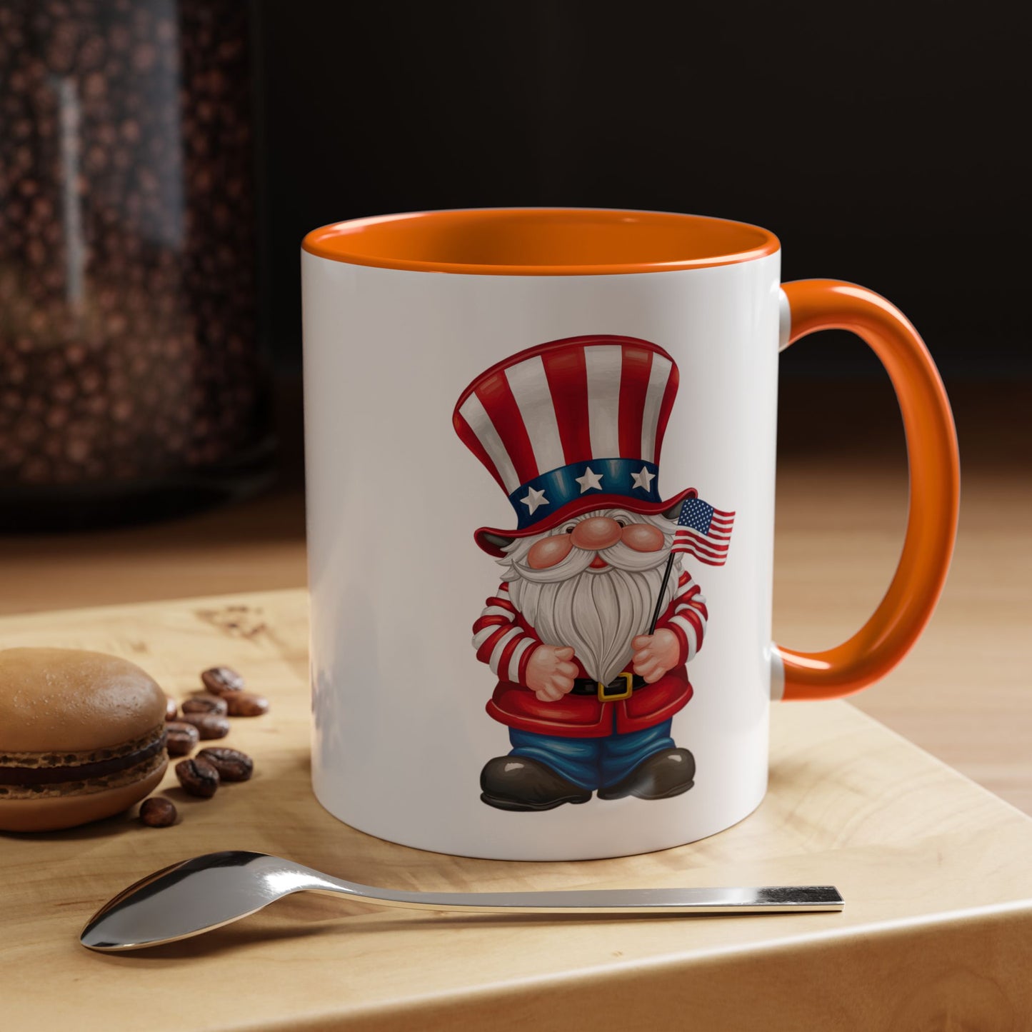 4th of July Mug - American Gnome 11