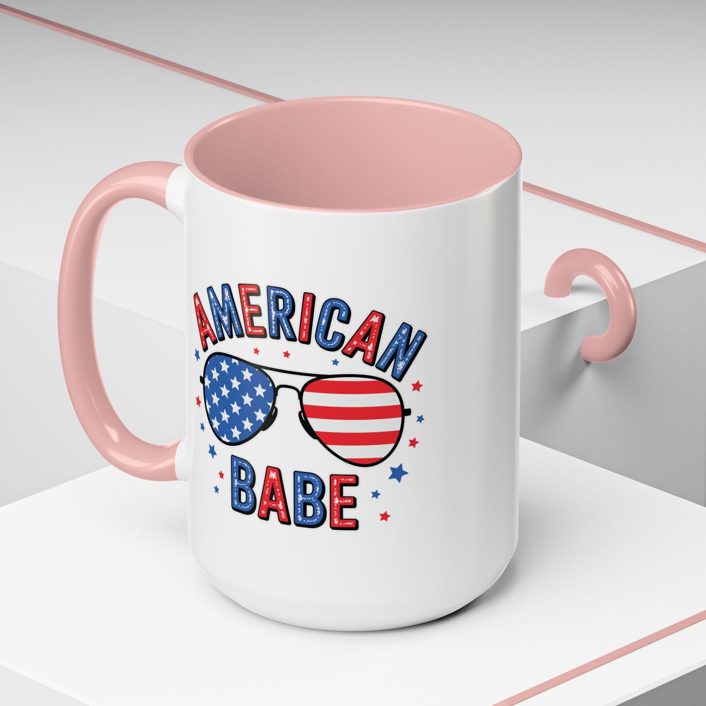 4th of July Mug - American Babe Sunglasses