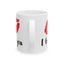 Anniversary Mug - I Love You Red Lips Kiss