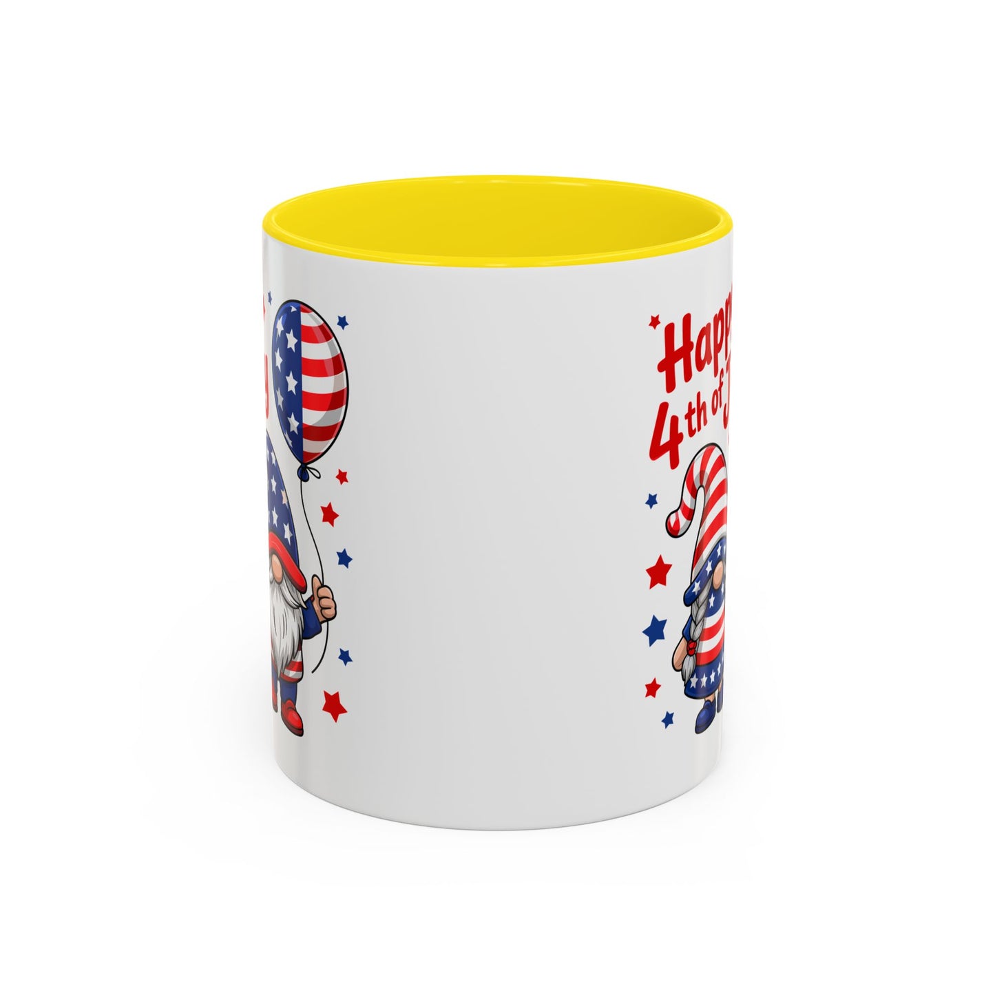 4th of July Mug - Happy 4th of July Gnomes