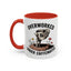 Humor Mug - Overworked and Under Caffeinated