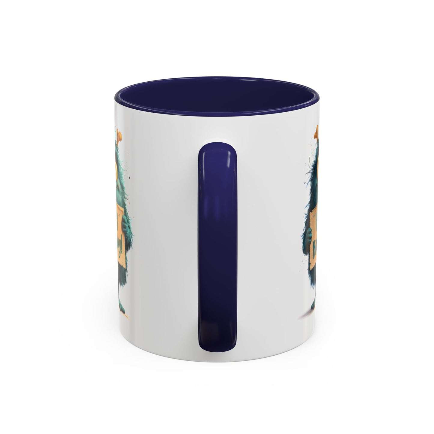 Birthday Mug - Birthday Sign Monster