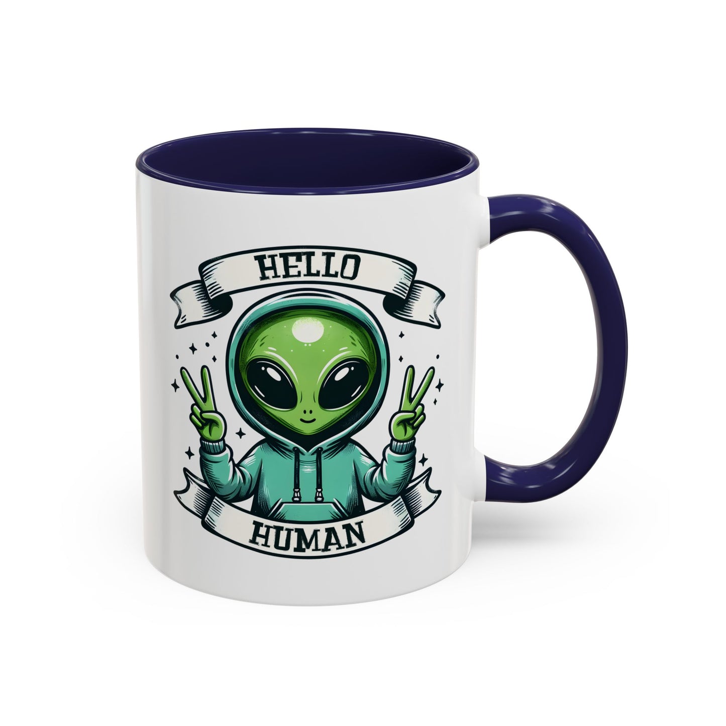 Alien Mug - Hello Human