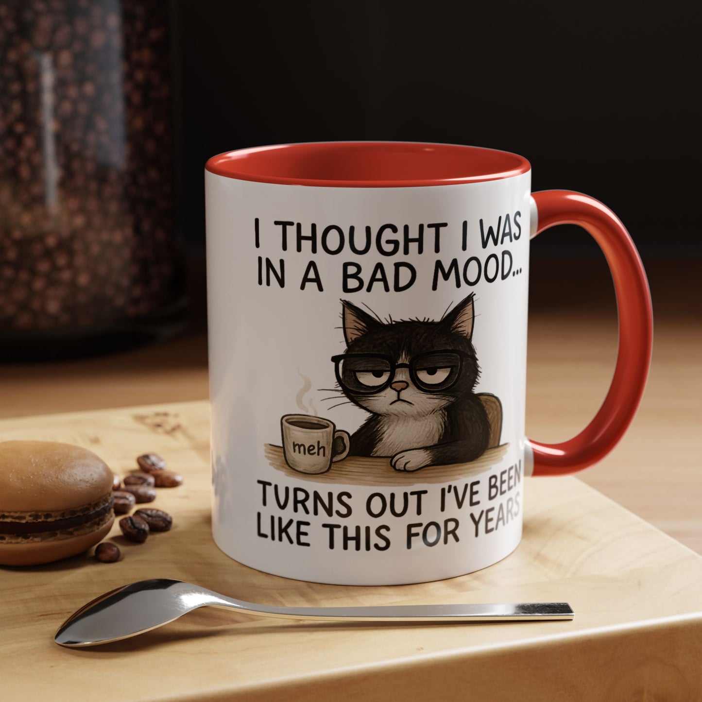 Animal Mug - I Thought I Was In a Bad Mood