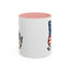 4th of July Mug - All American Girl Peace Sign