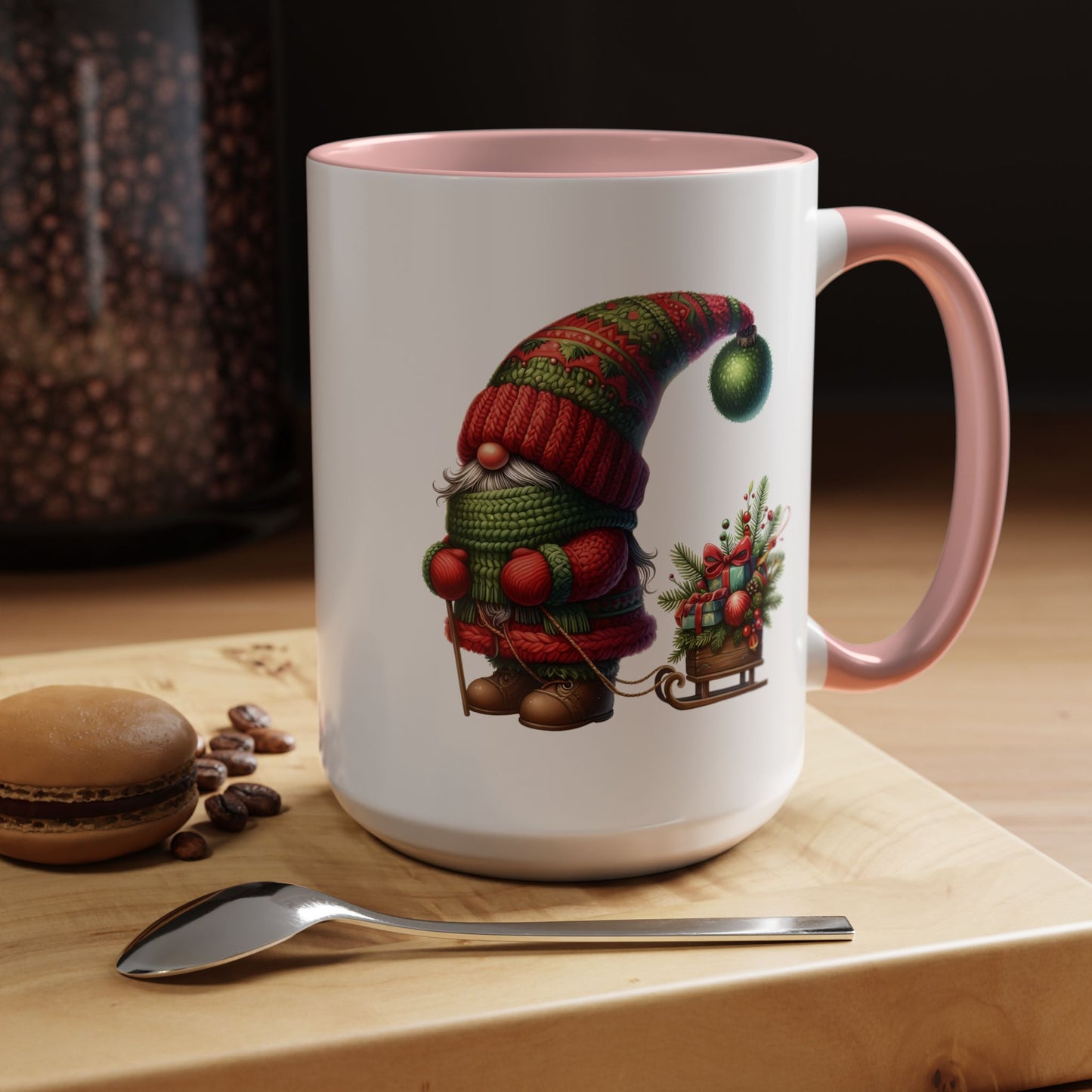 Christmas Mug - Gone with Miniature Sleigh