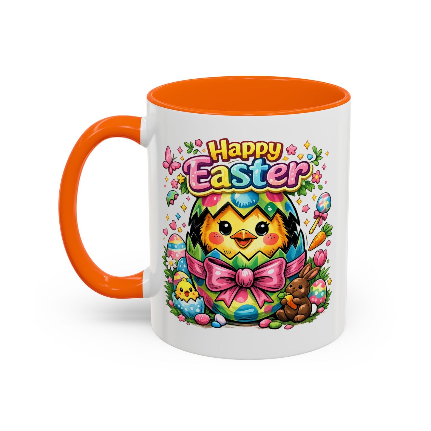 Easter Mug - Happy Easter Chics & Bunny