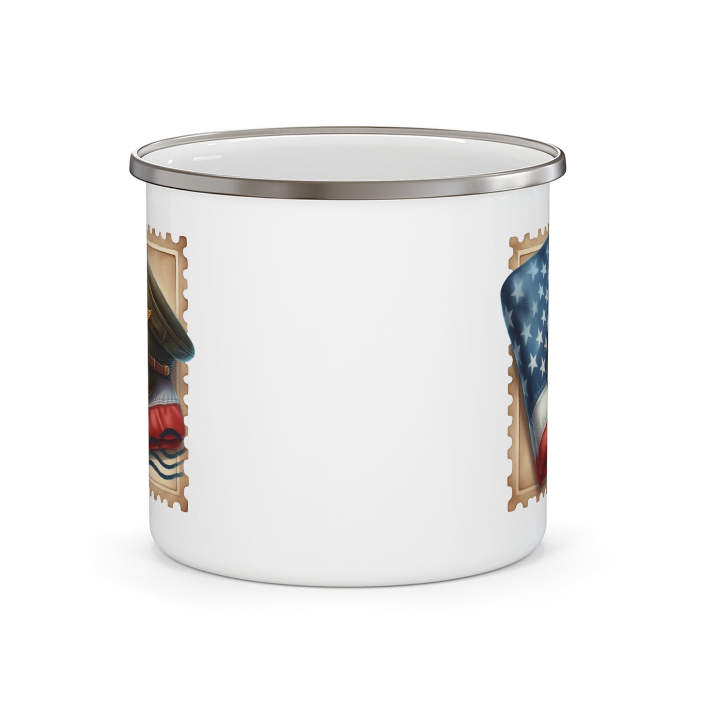 4th of July Mug - Honoring Service Stamp