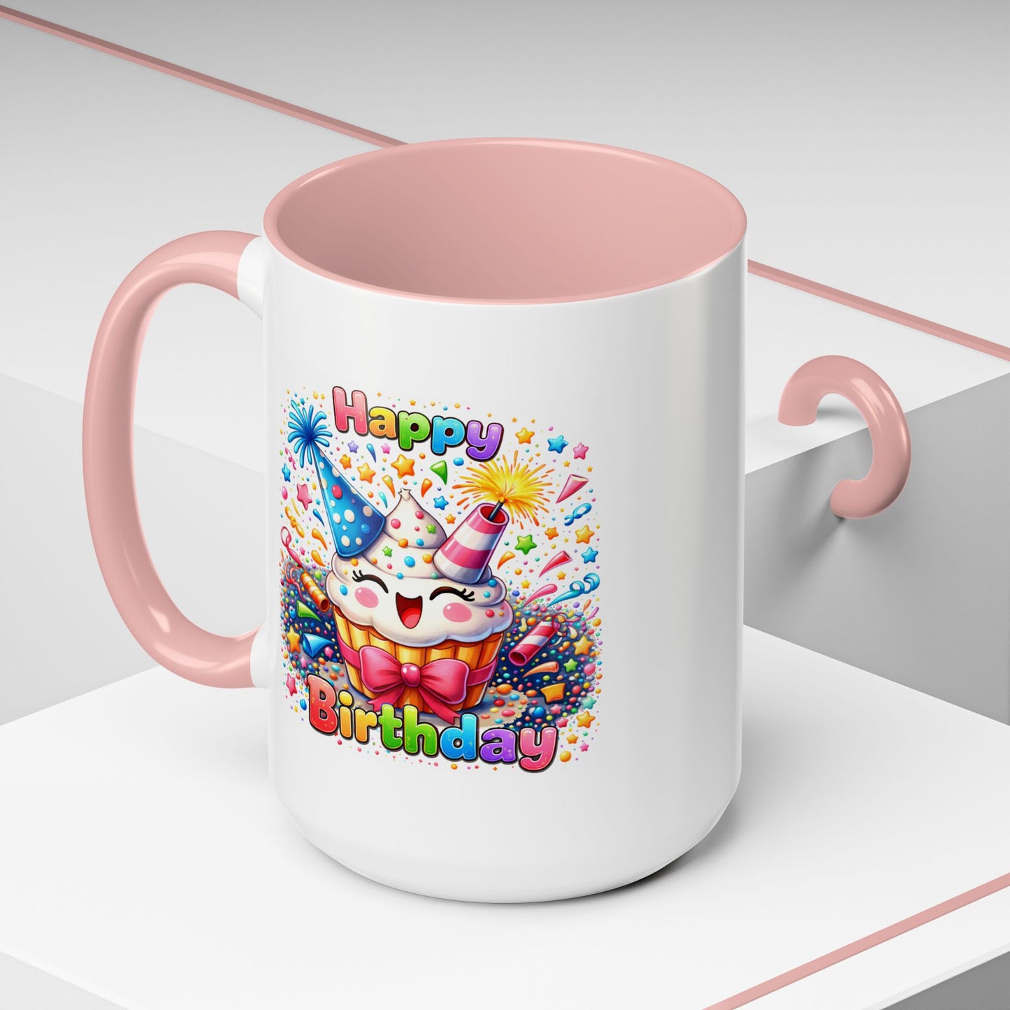 Birthday Mug - Happy Cupcake