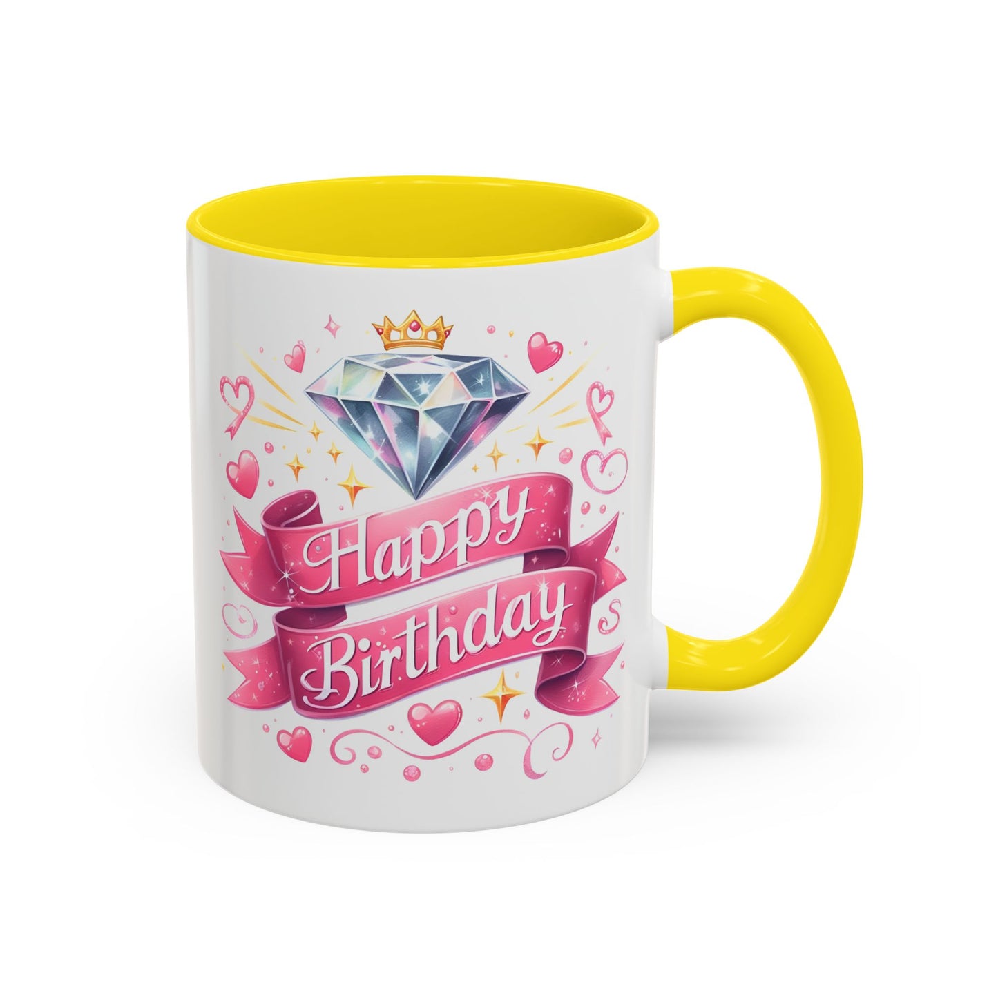 Birthday Mug - Diamond Crown