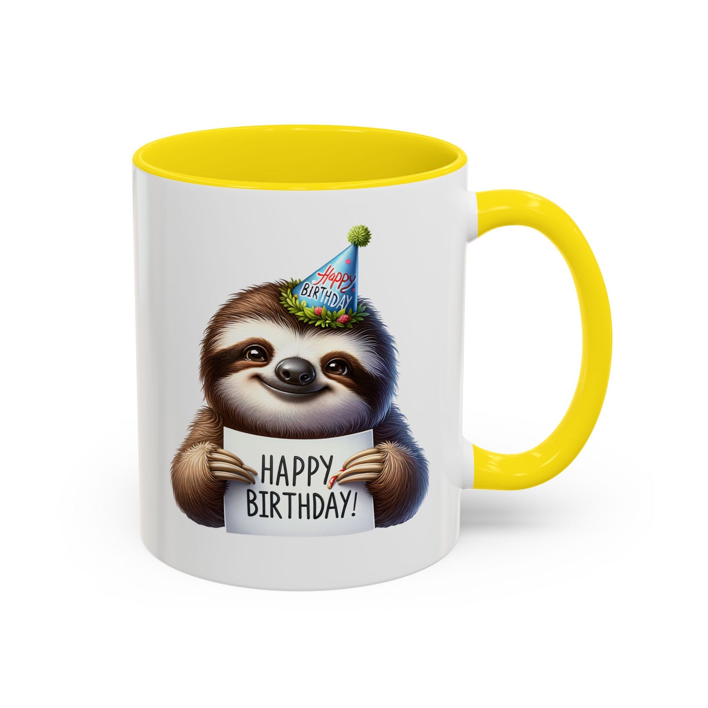 Birthday Mug - Sloth Clipart