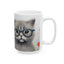 Artistic Mug - Felted Cat 4