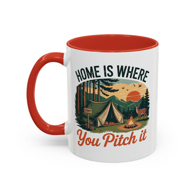Adventure Mug - Home Is Where You Pitch It