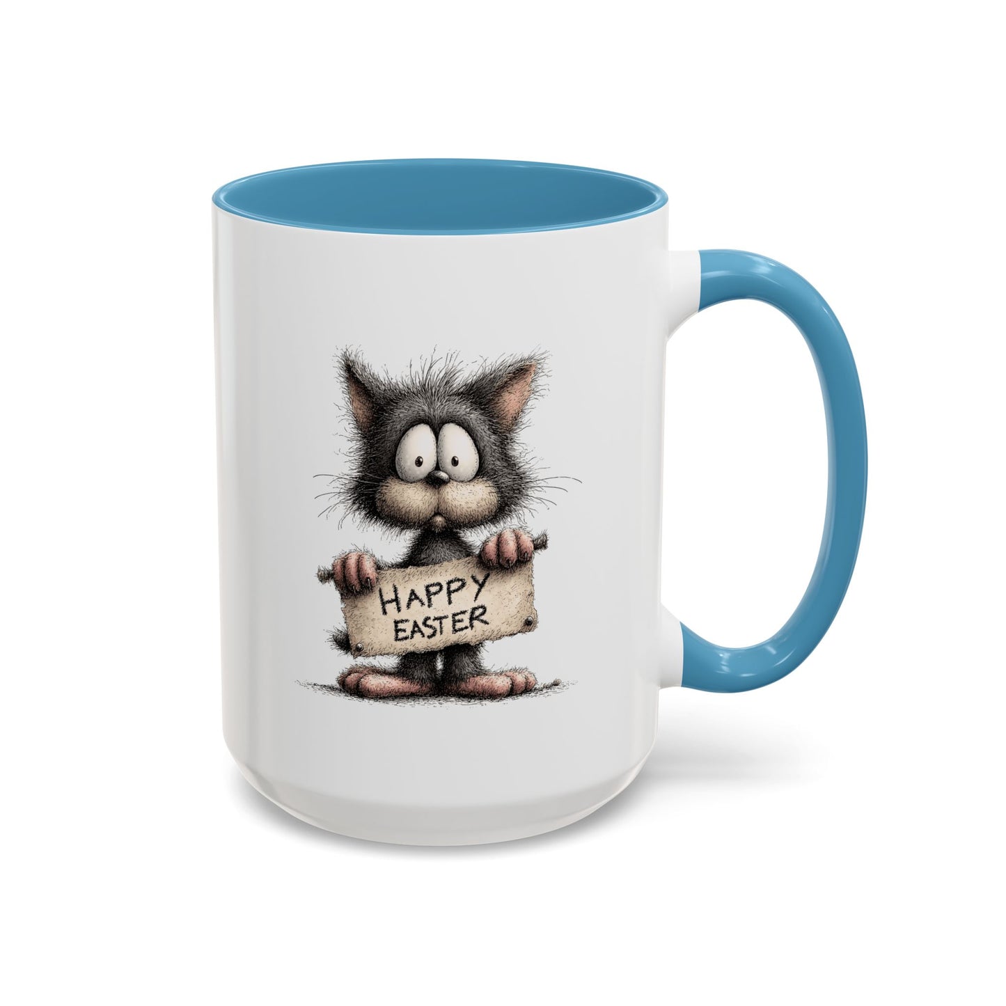 Easter Mug - Happy Easter Cat