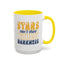 Motivation Mug - Stars Can't Shine Without Darkness