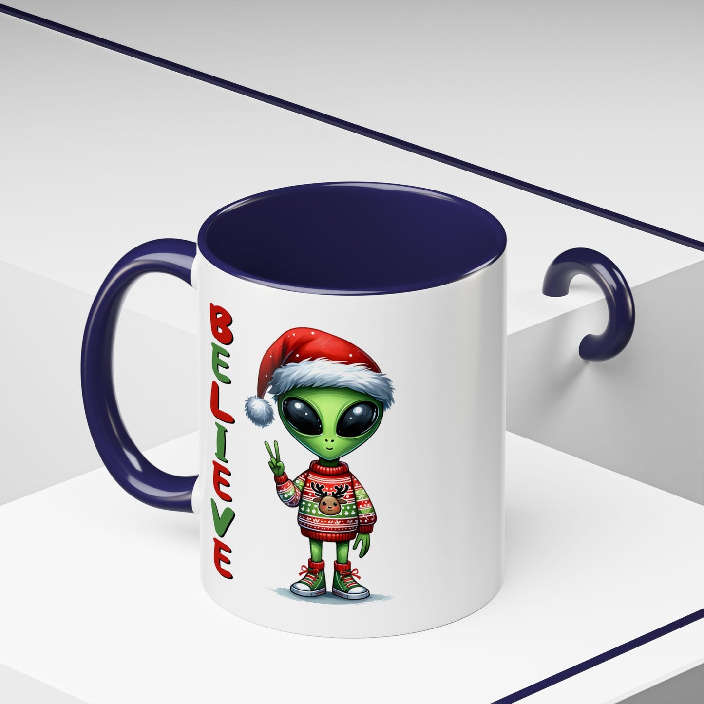 Alien Mug - Christmas Alien