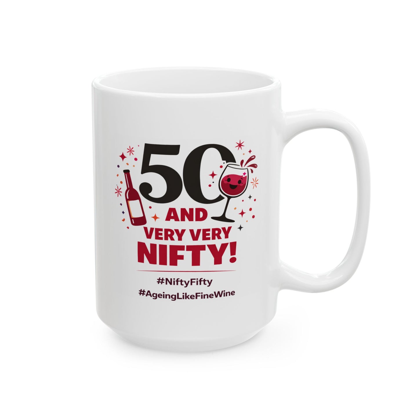 Birthday Mug - 50 and Very Very Nifty