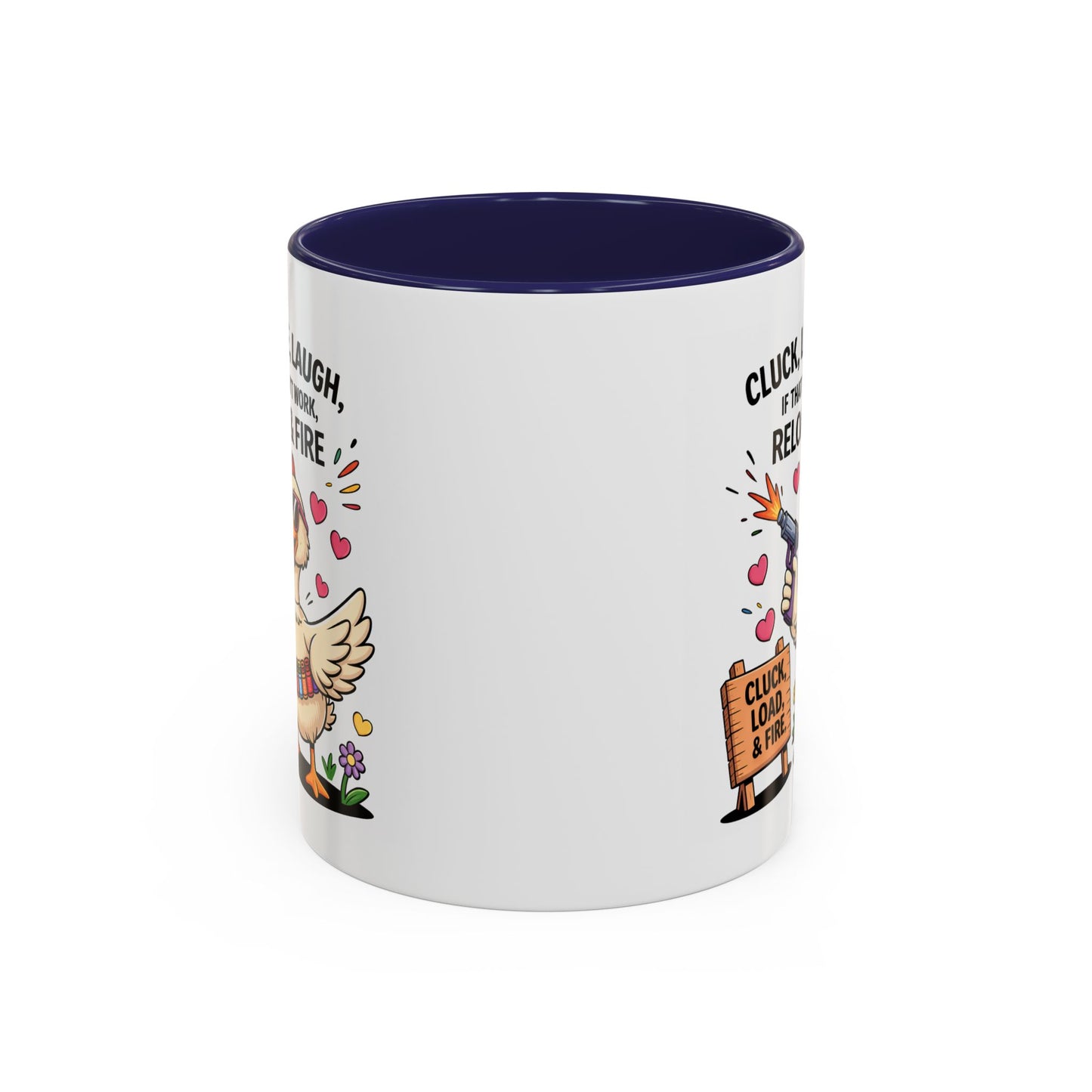 Adult Mug - Cluck Love Laugh