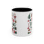 Christmas Mug - Merry Christmas Red White & Green Text Collage