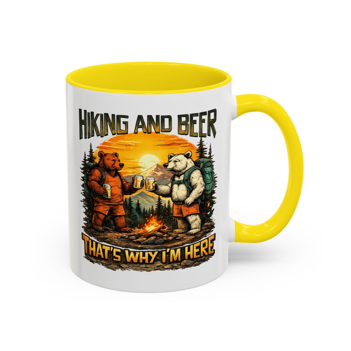Humor Mug - Hiking and Beer