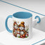 Christmas Mug - Gold Snowman Family