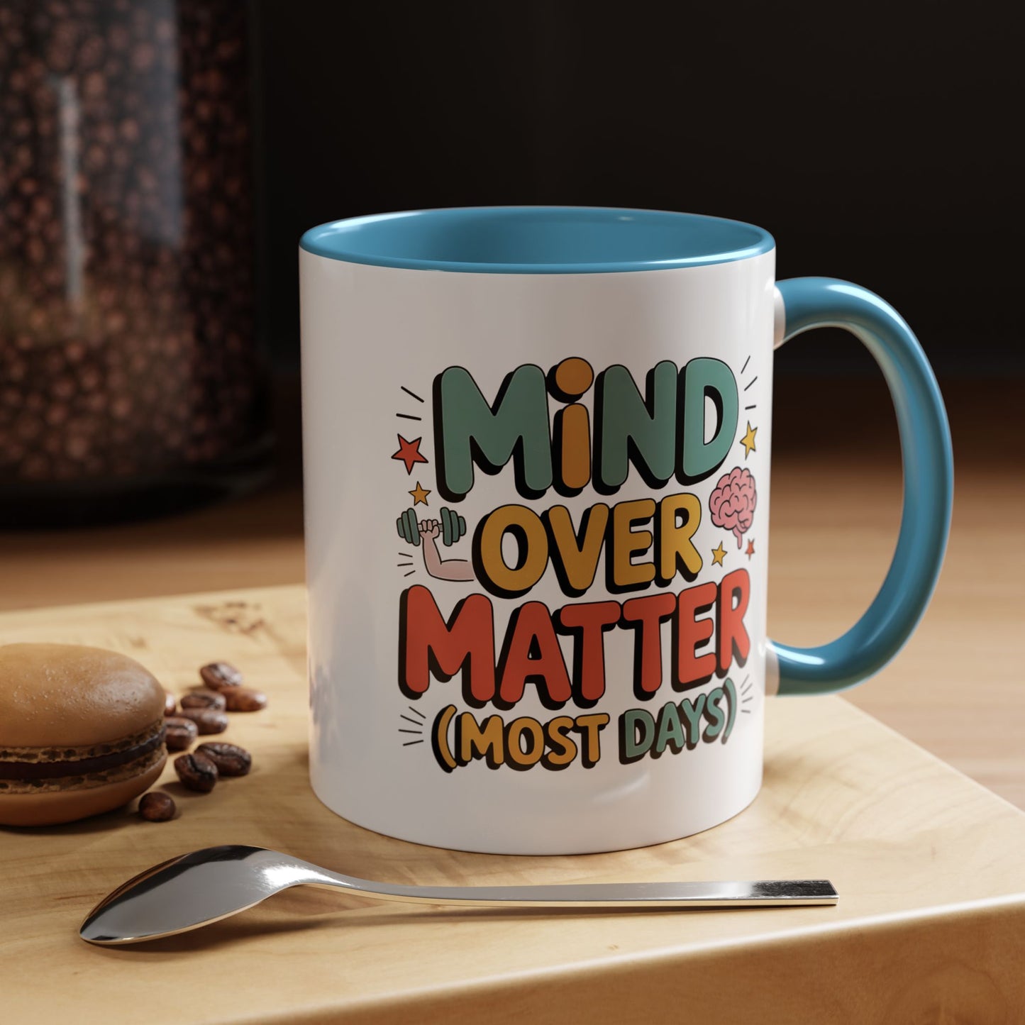 Wellness Mug - Mind Over Matter Graphic