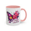 Birthday Mug - Butterfly Flowers