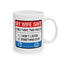 Humor Mug - My Wife Says I Only Have Two Faults