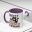 Humor Mug -  Coffee Because Murder is Wrong