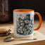 Christmas Mug - Blue Snowman Family