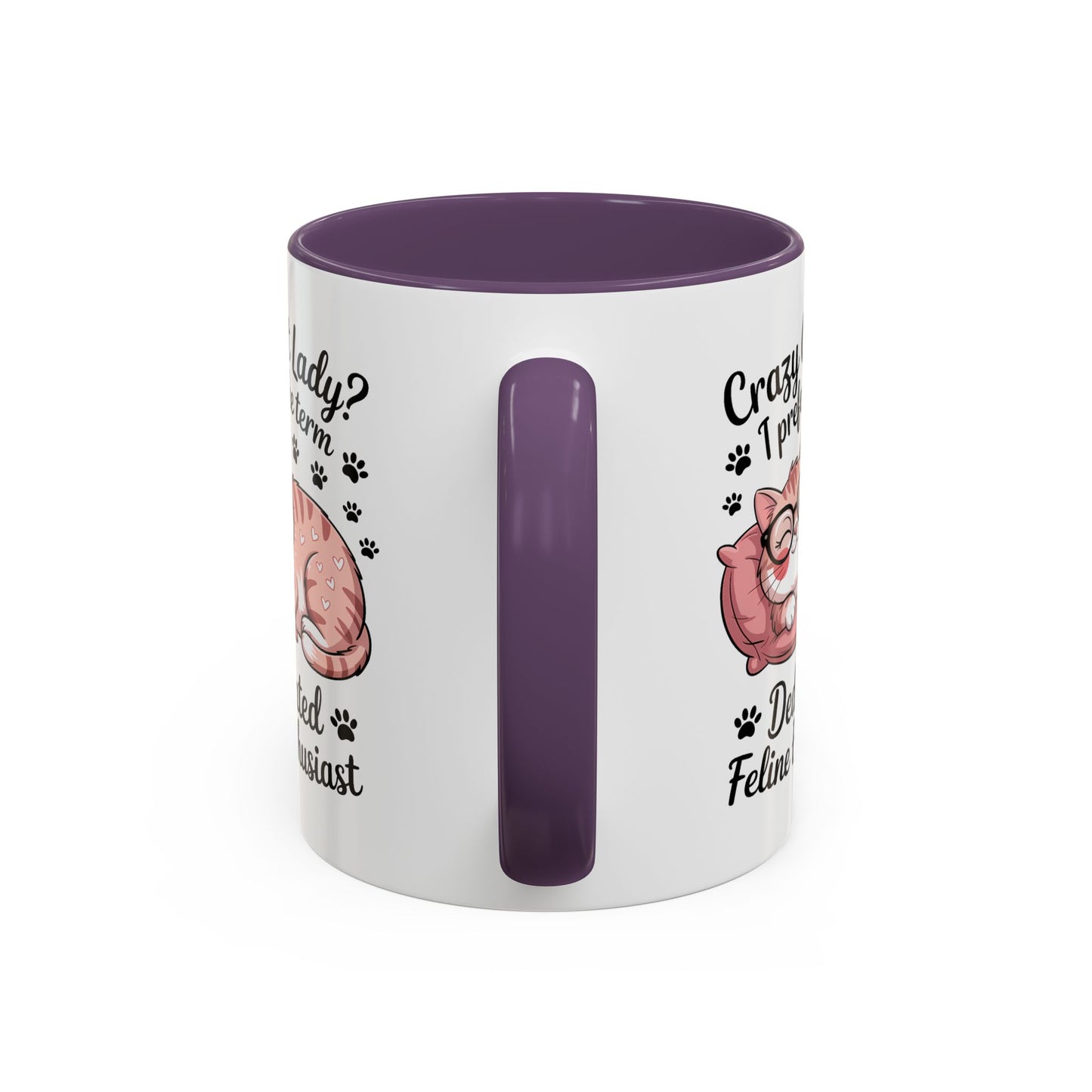 Humor Mug - Crazy Cat Lady?