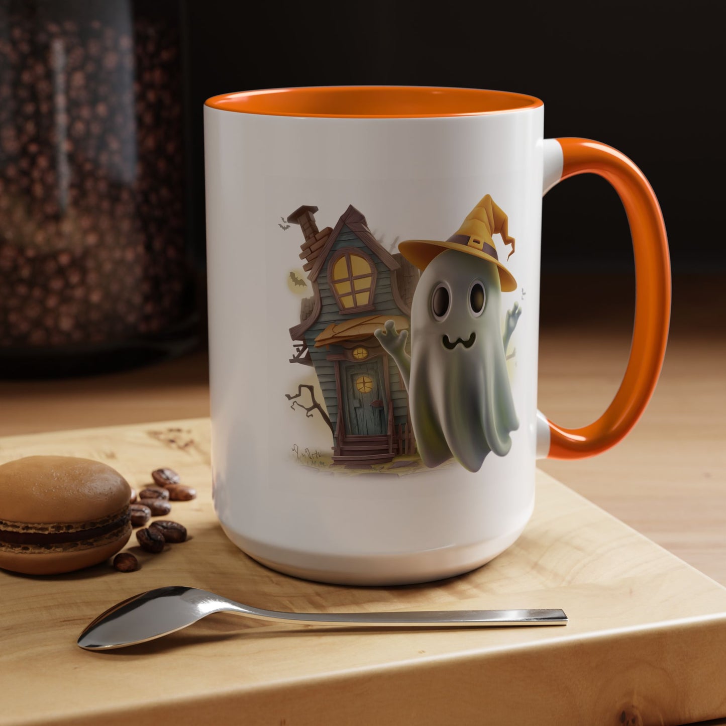 Halloween Mug - Spooky Ghost House