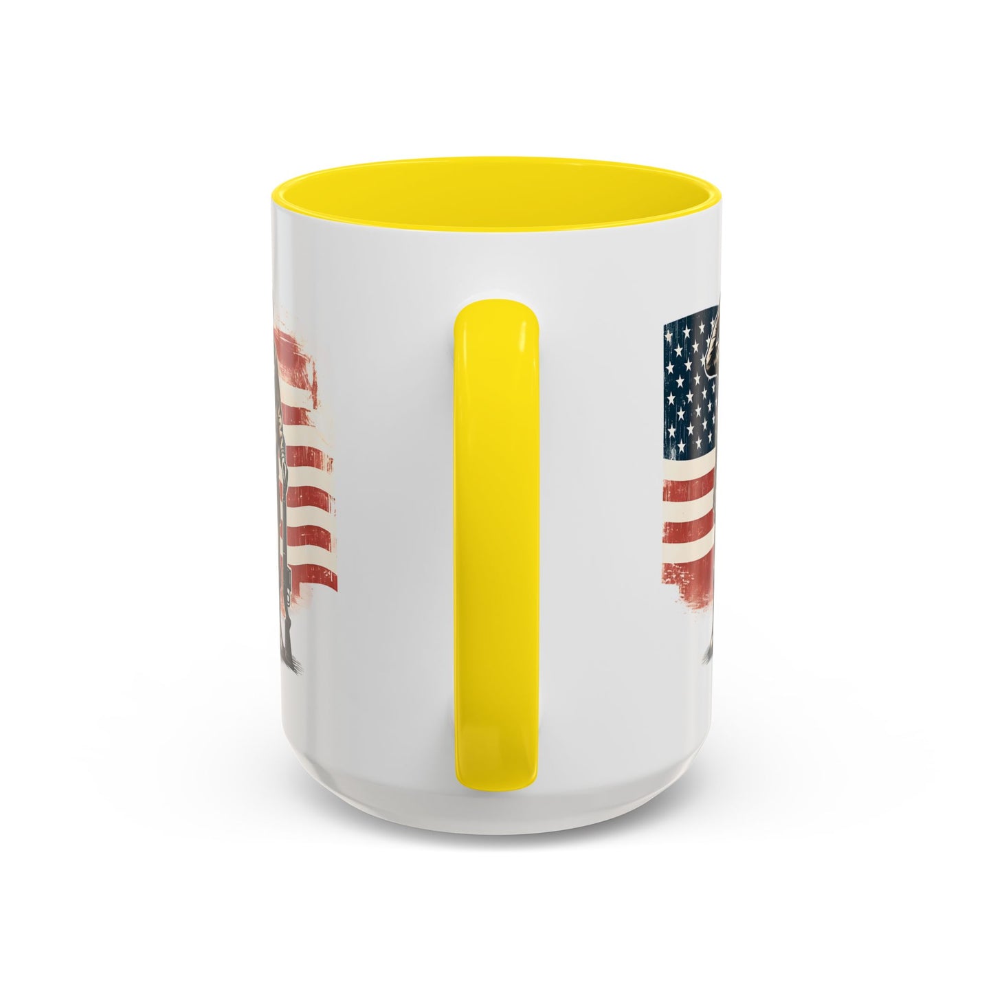 4th of July Mug - American Soldier Flag