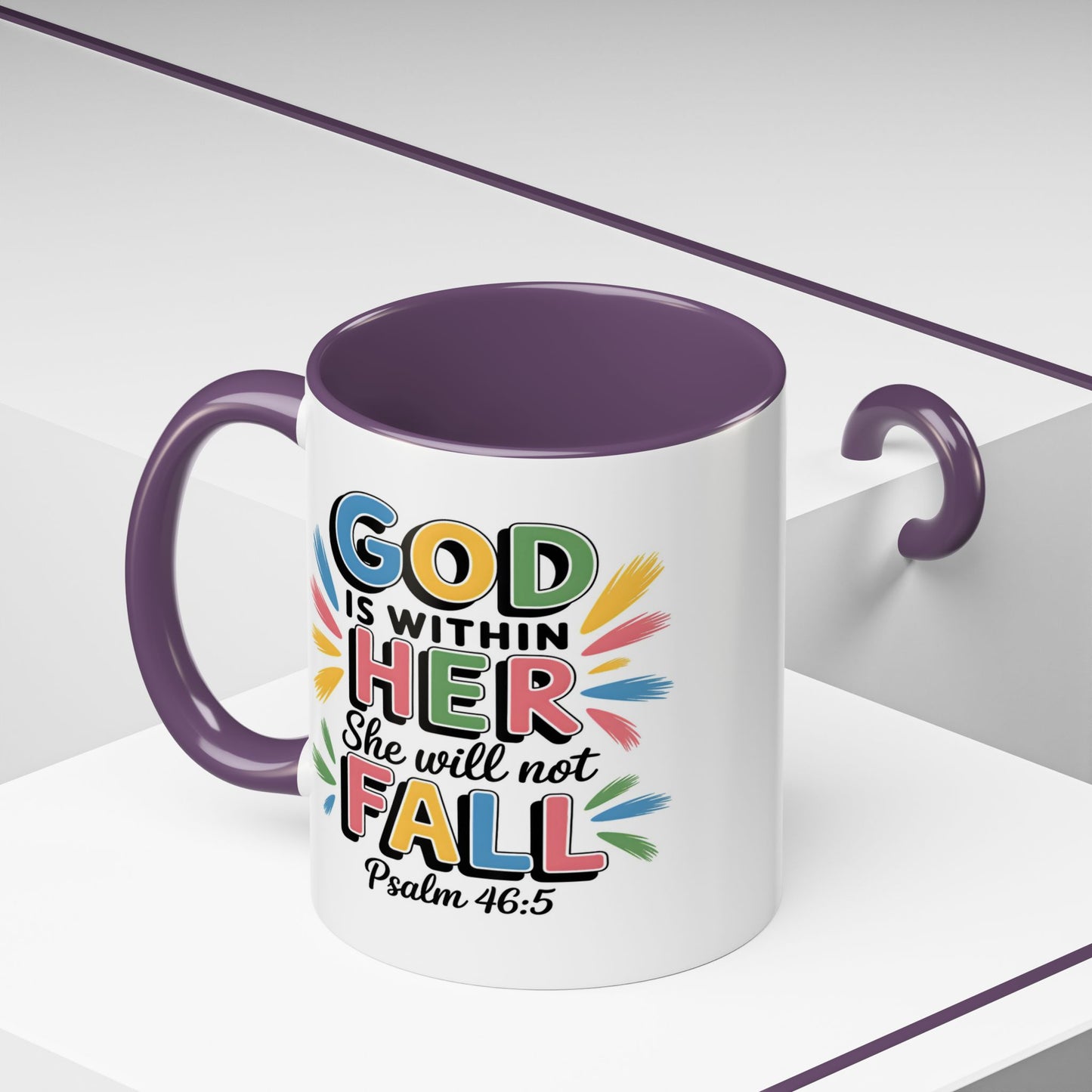 Religious Mug - God Is With Her