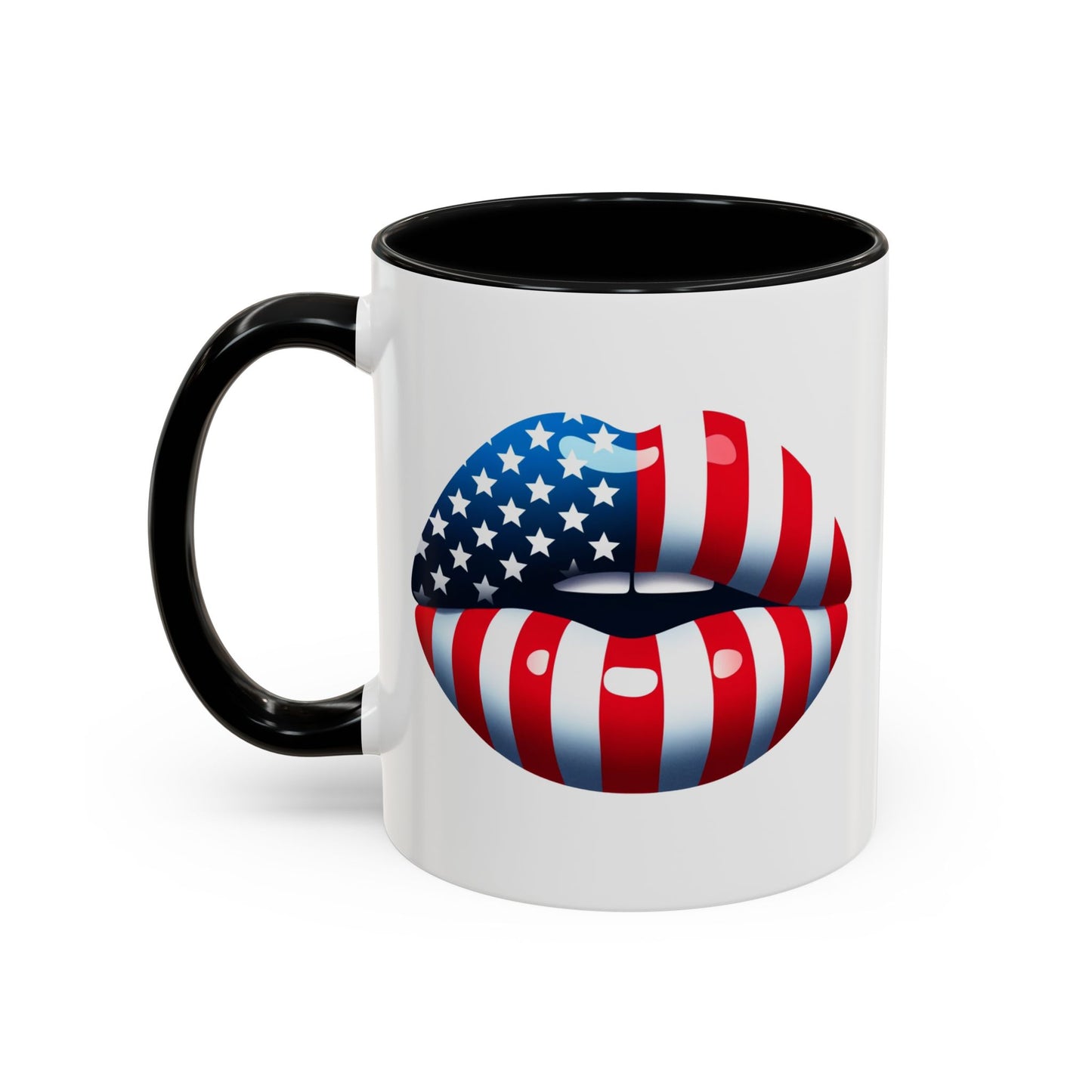 4th of July - American Flag Lips
