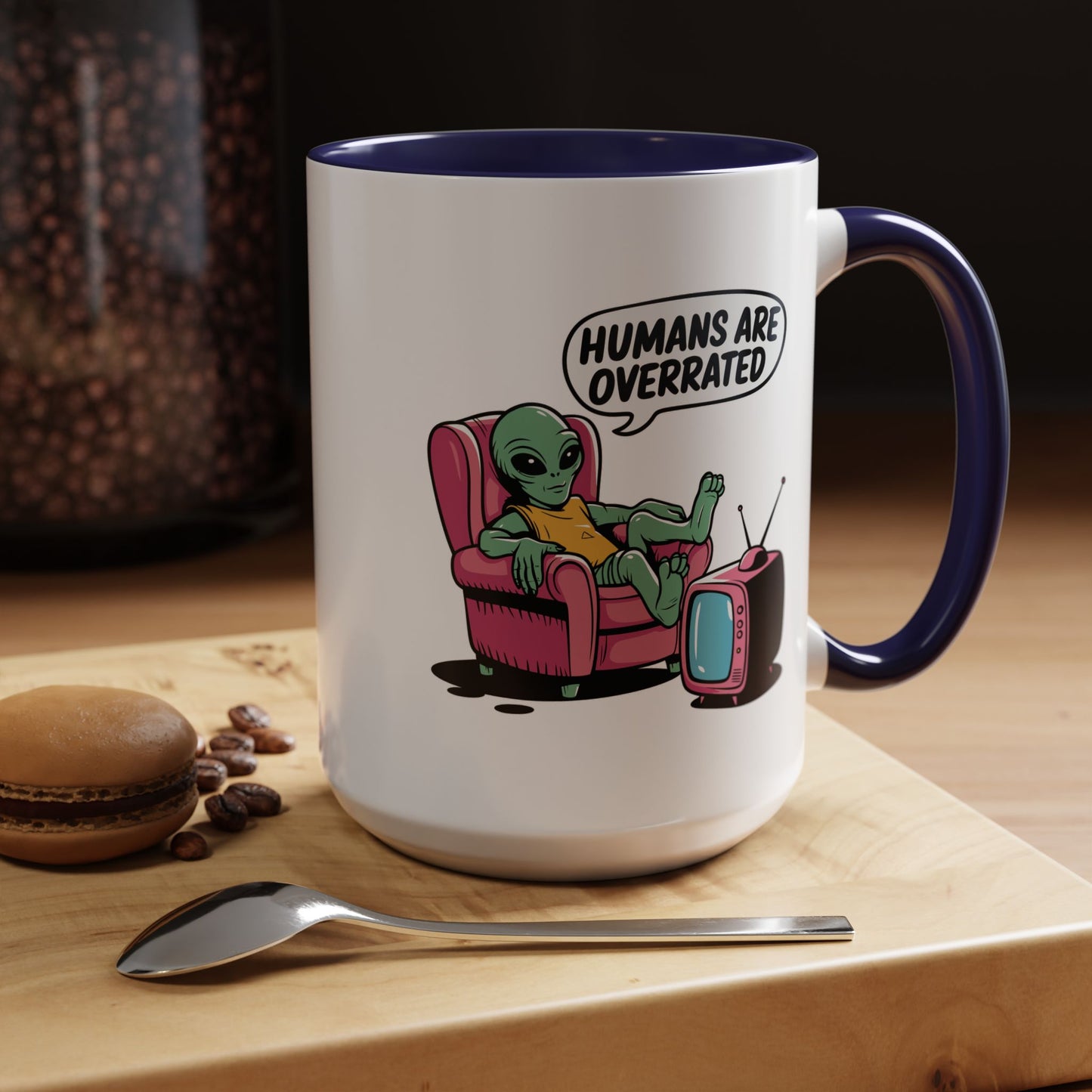Alien Mug - Humans Are Overrated