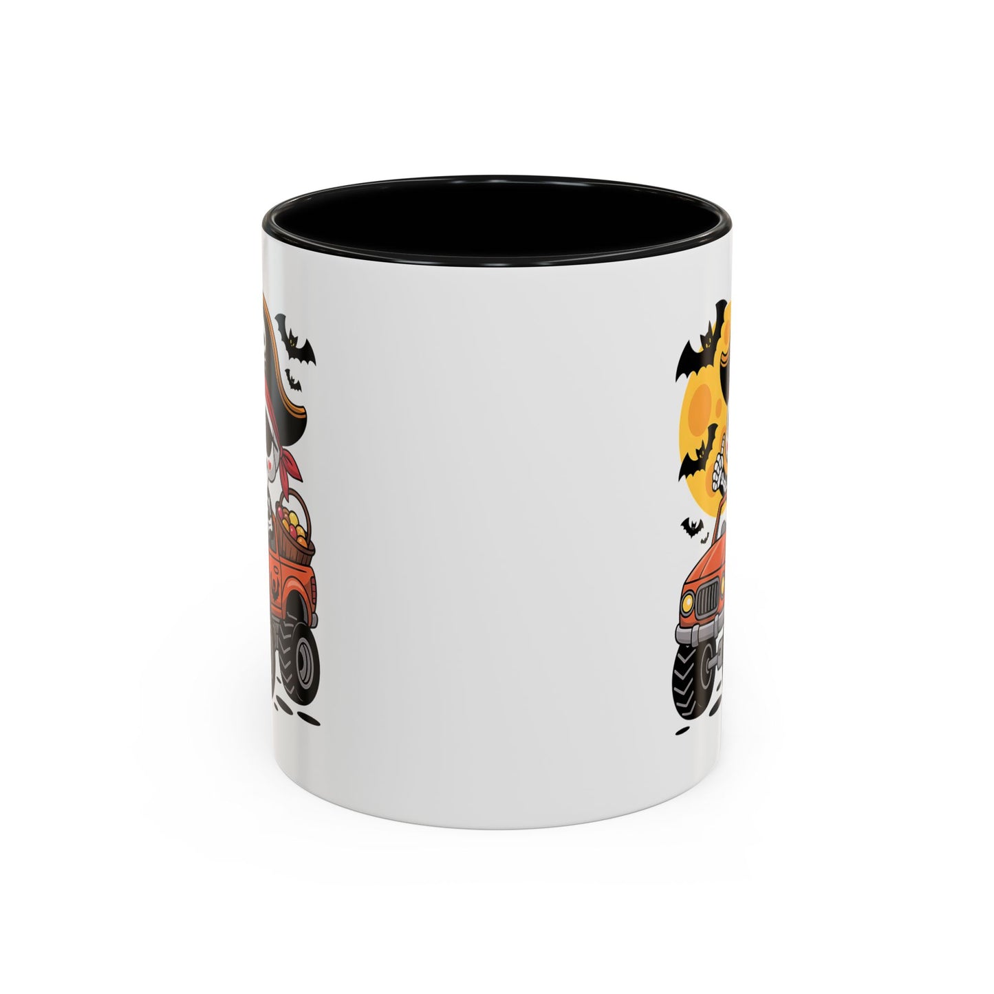 Halloween Mug - Driving Skeleton Pirate