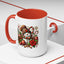 Christmas Mug - Red and Green Snowman 2