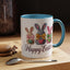 Easter Mug - Yarn Bunnies