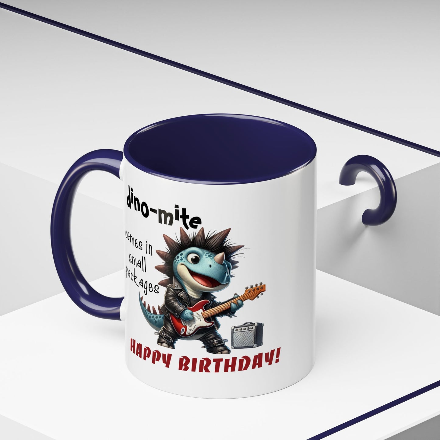 Birthday Mug - Dino-mite (Boy)
