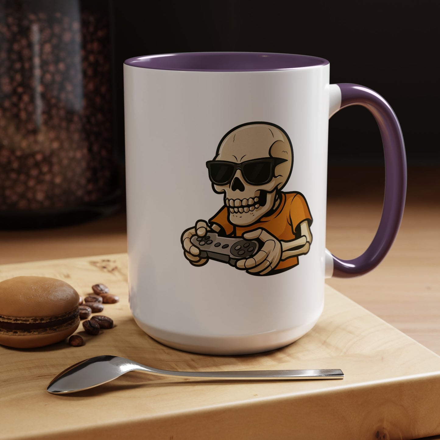 Halloween Mug - Gaming Skeleton