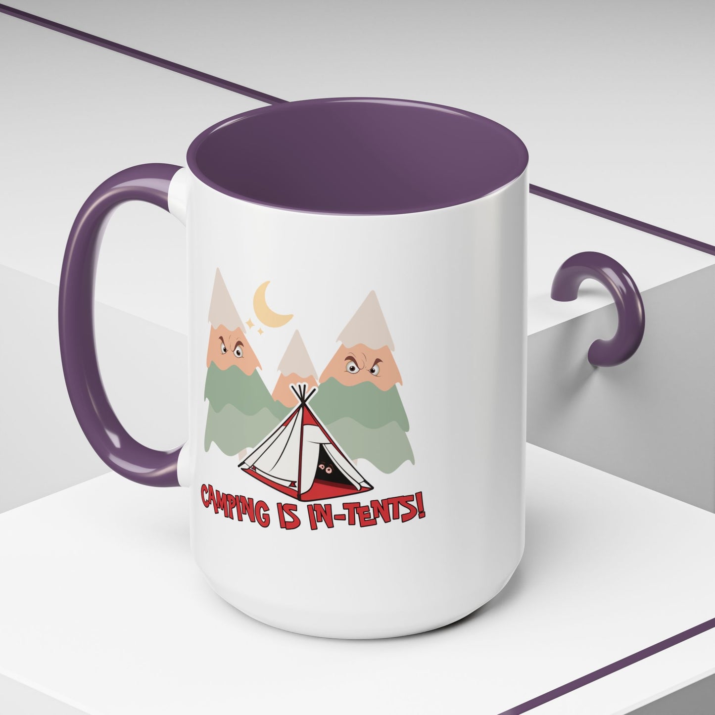 Humor Mug - Camping Is In Tents