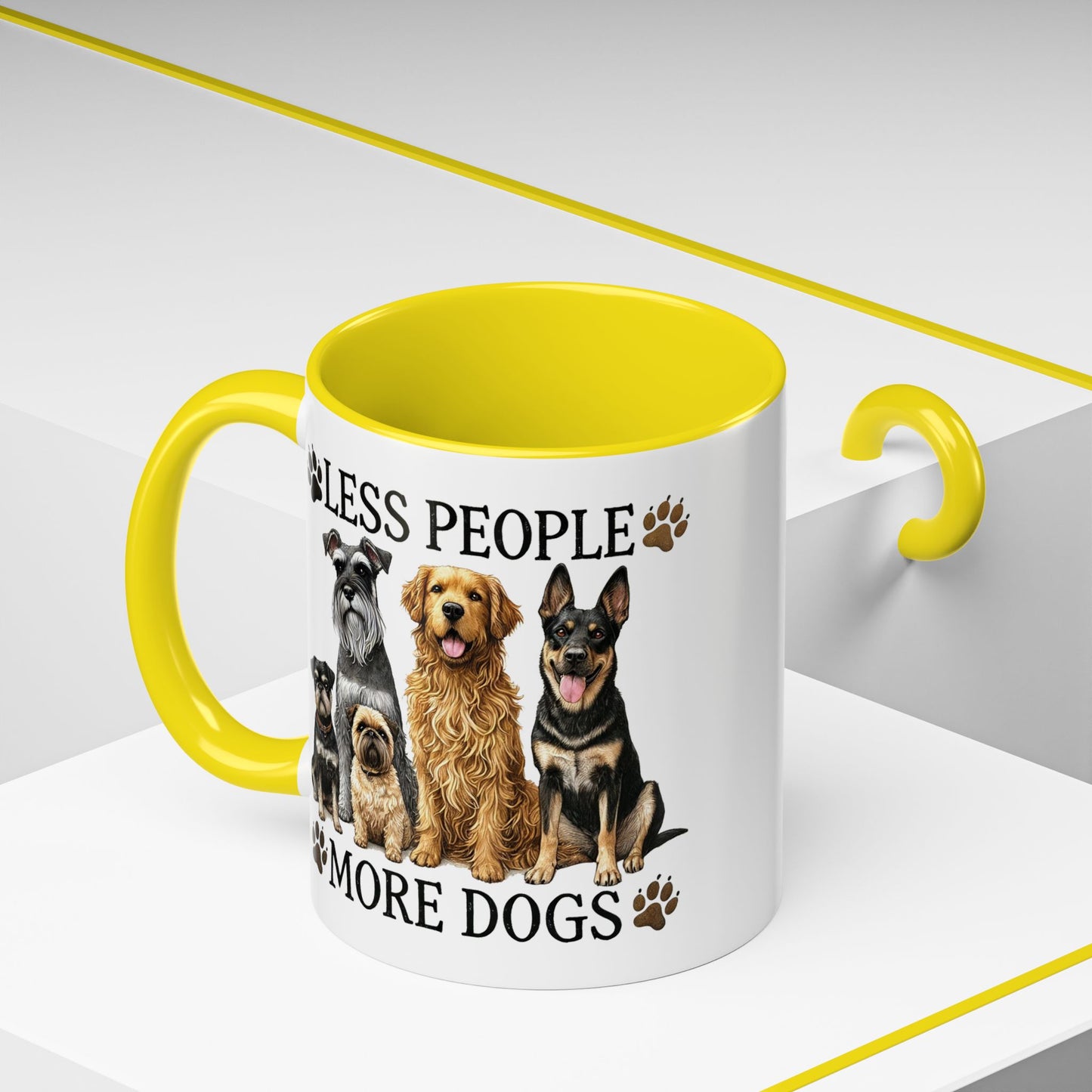 Animal Mug - Less People More Dogs