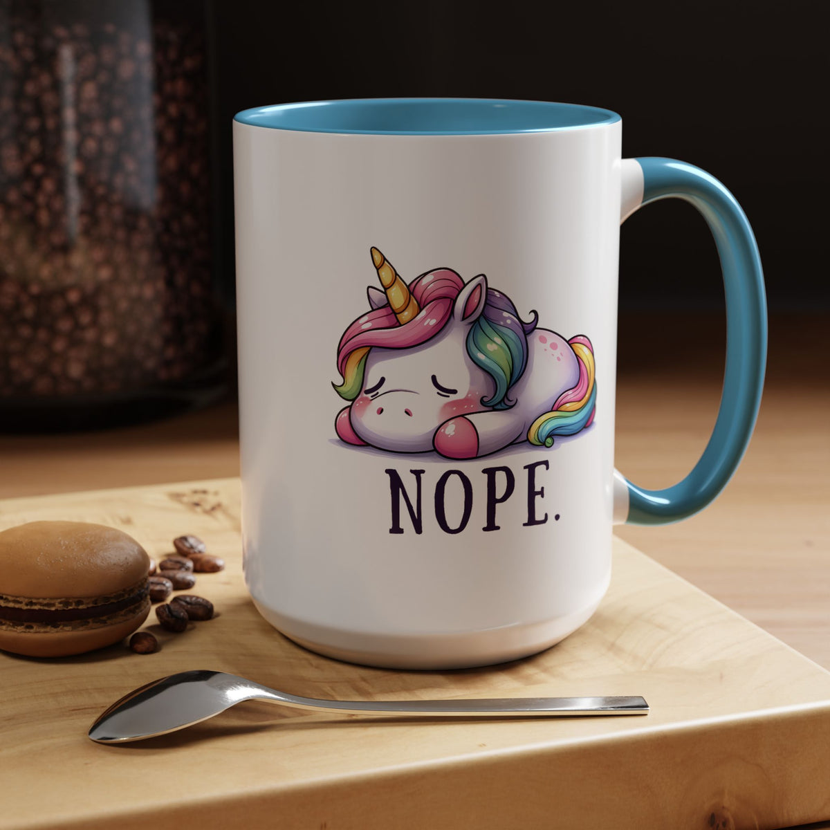 Humor Mug - Nope Unicorn