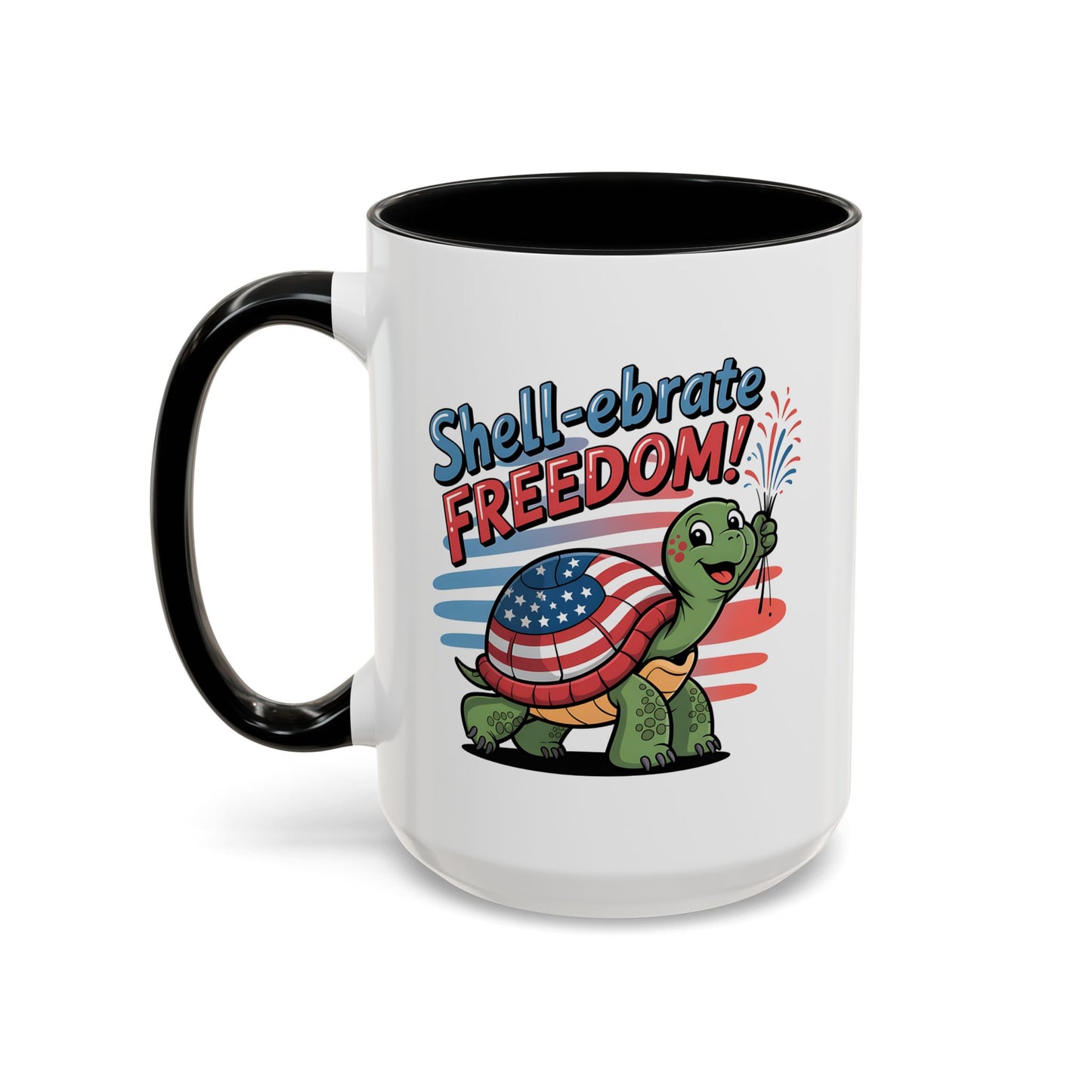 4th of July Mug - Shell-ebrate Freedom