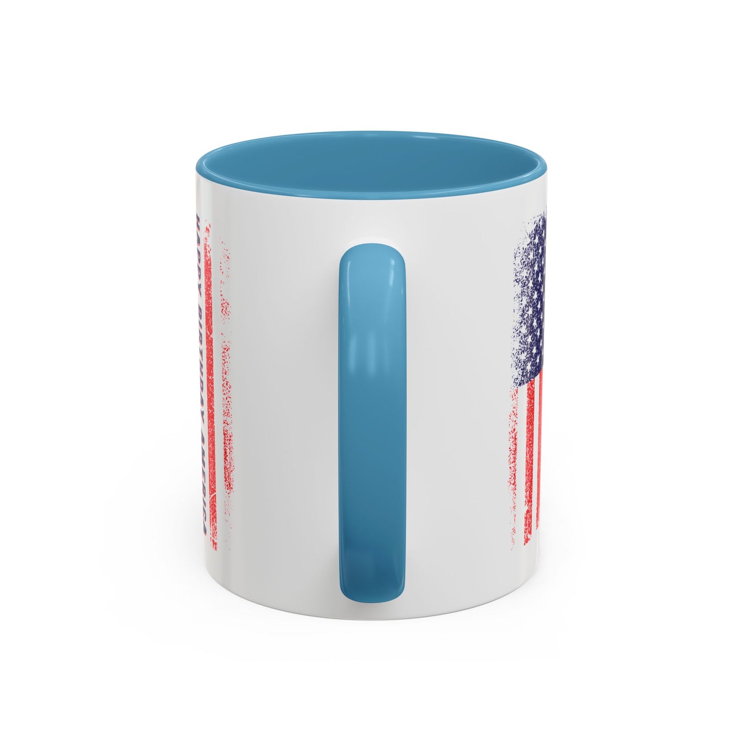 4th of July Mug - Happy Birthday America Flag