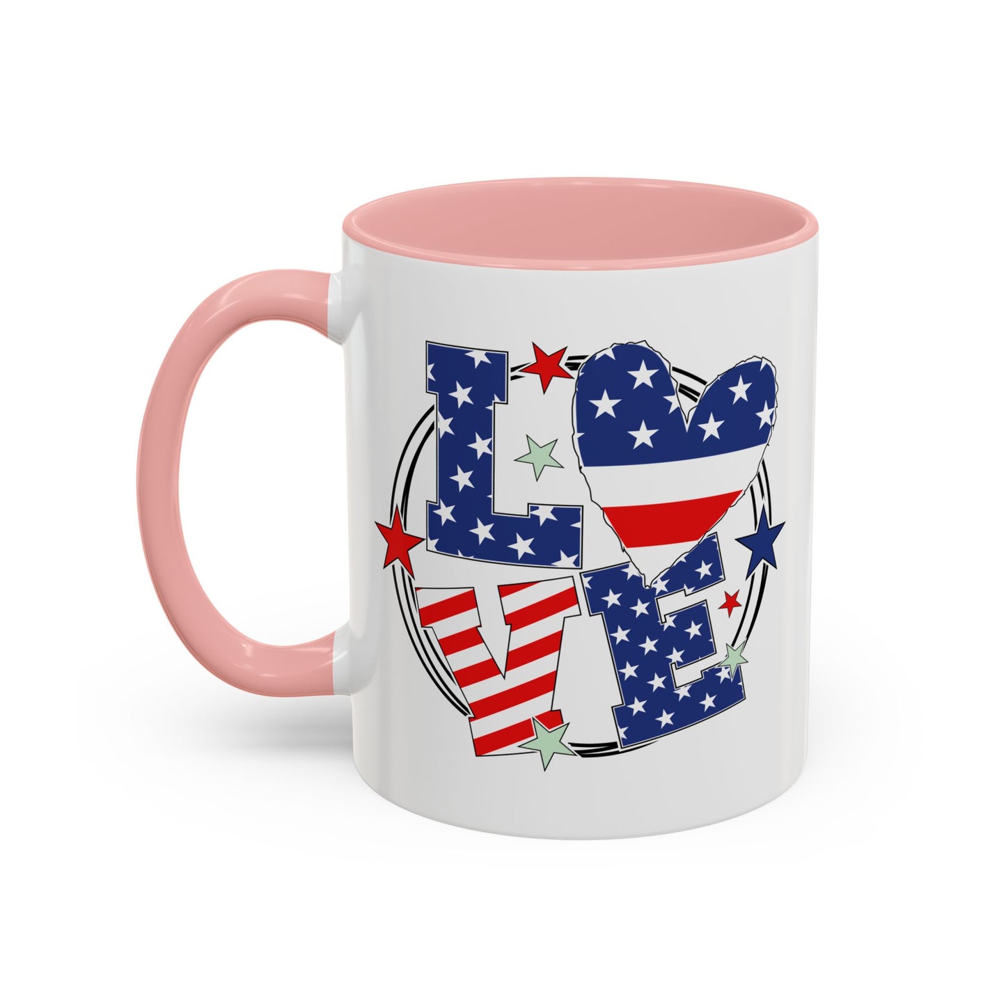 4th of July Mug - Love 4th of July