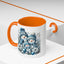 Christmas Mug - Blue Snowman Family