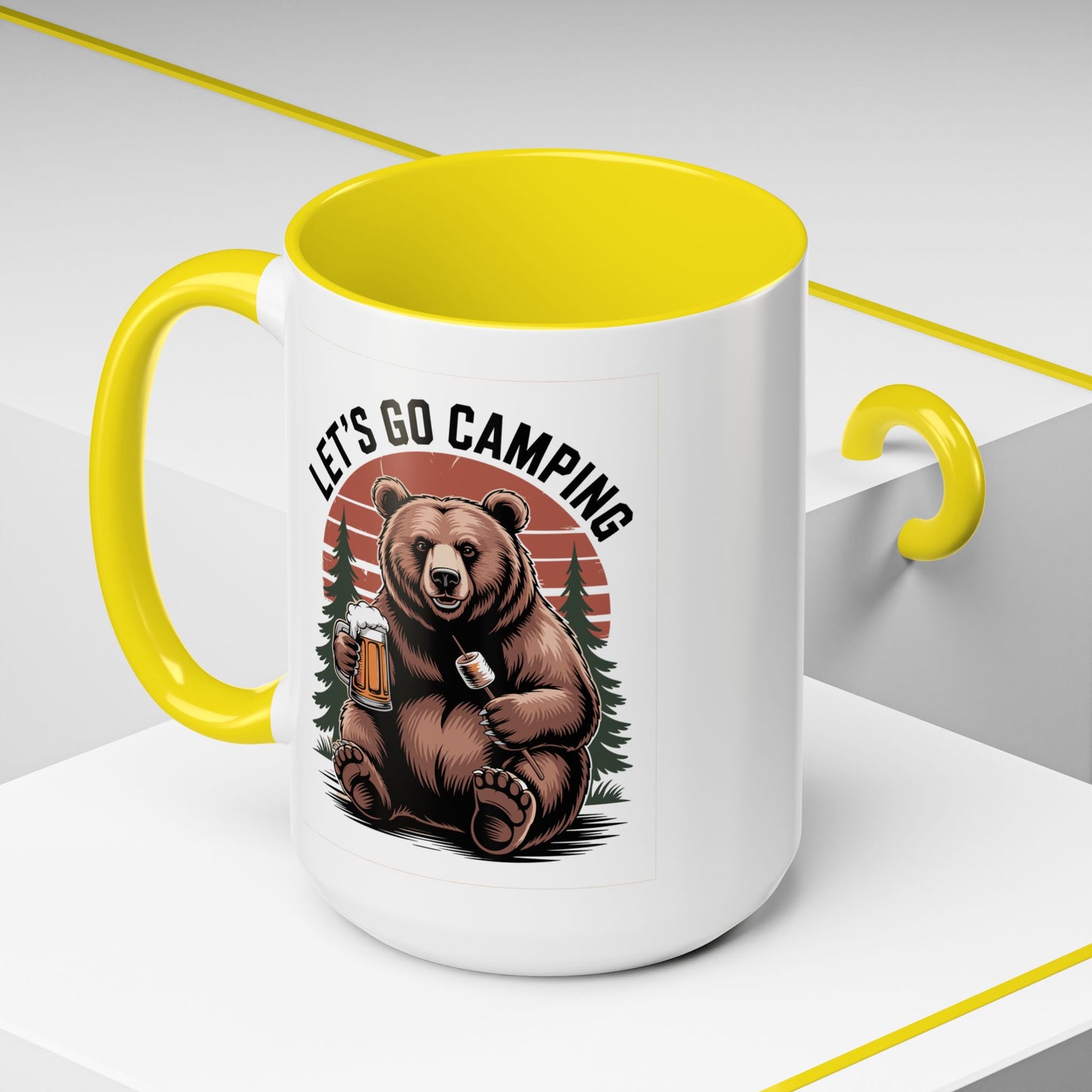 Adventure Mug - Let's Go Camping Bear
