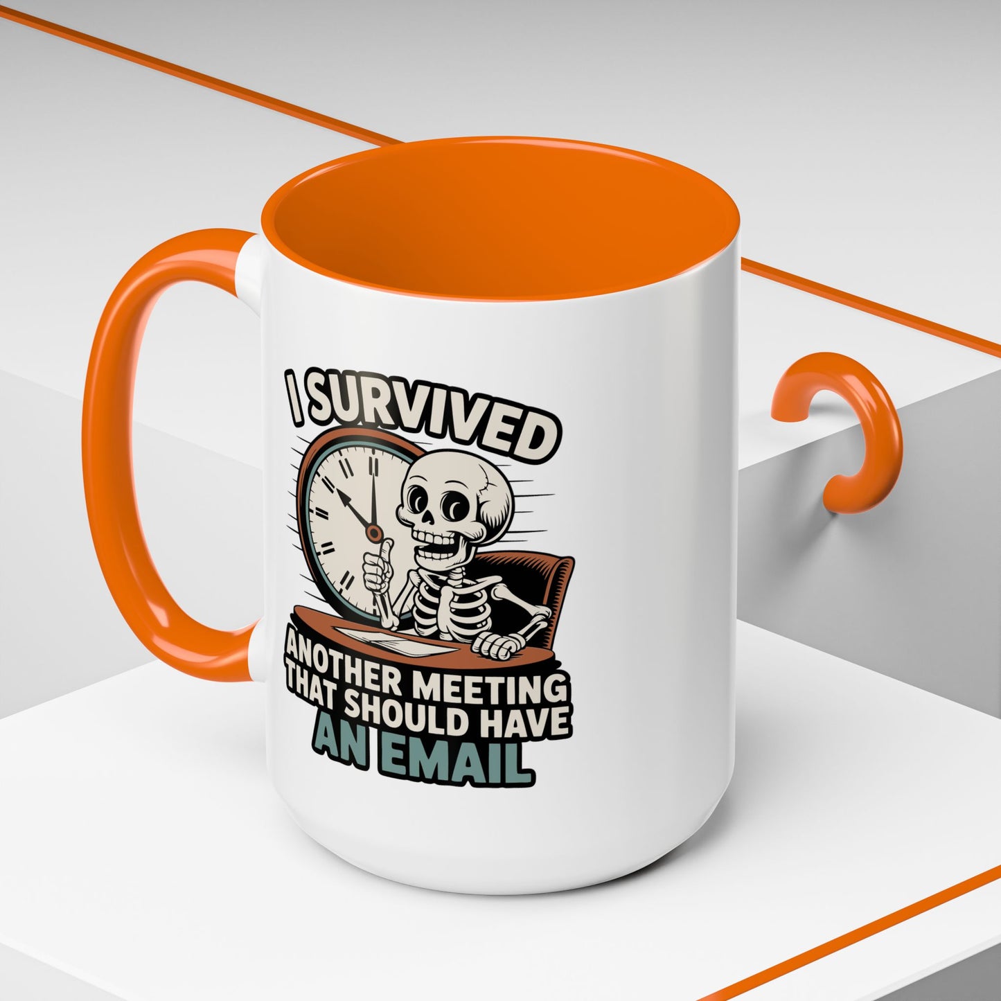 Office Mug - I Survived Another Meeting